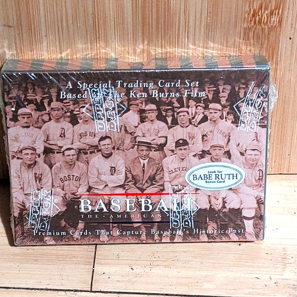 upper deck Other Ken Burns Baseball The American Epic 8 Cards Plus